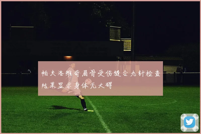 帕夫洛维奇眉骨受伤缝合九针检查结果显示身体无大碍